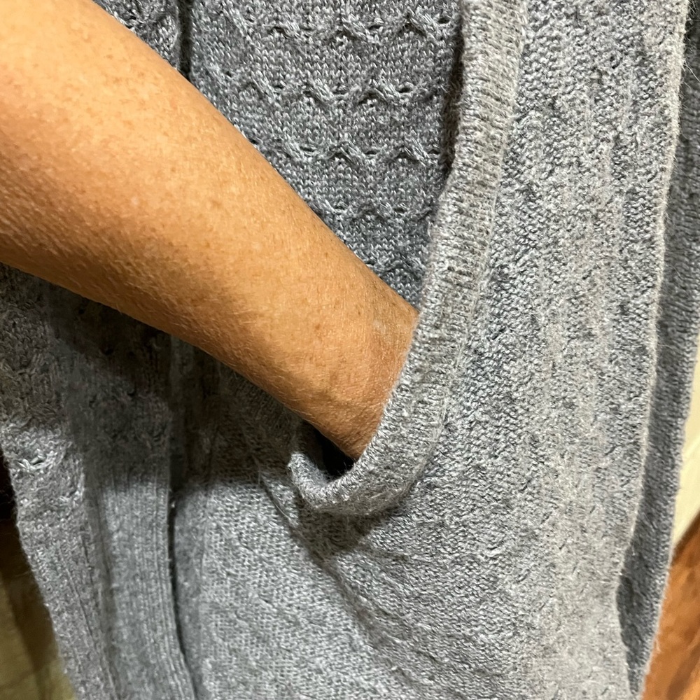 Gently Worn BRIXTON IVY Cardigan is 10% Angora Cashmere - Picture 3 of 12